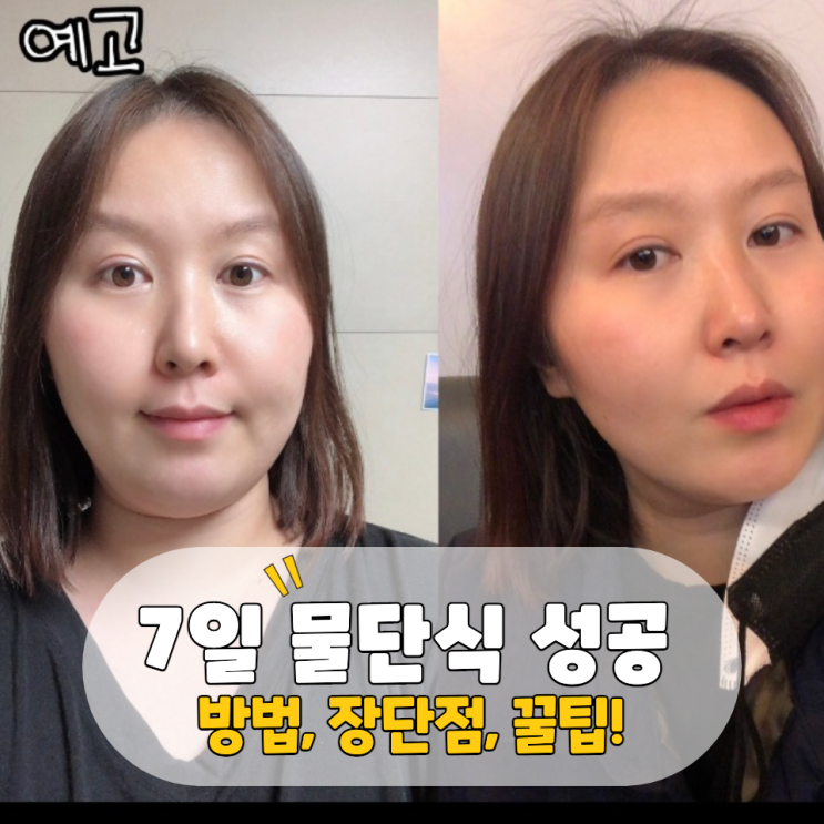 물단식 1편 :: 물단식 7일 성공했어요 방법, 장점, 단점, 복용약 (유튜버 초비chubby) : 네이버 블로그