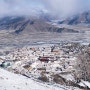 티벳/티베트 간덴사원 설경