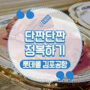 롯데몰 김포공항점에서 즐기는 단짠단짠 맛집&카페 완전 정복! (용호낙지, 헤븐온탑)
