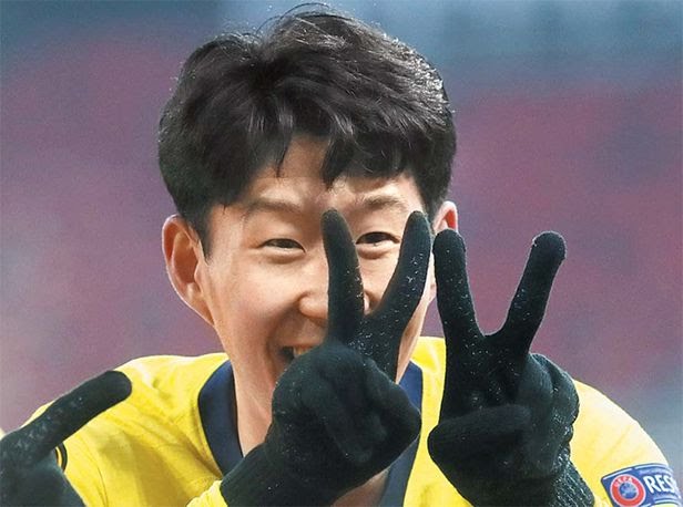 |손흥민_18호 헤딩 골|. 푸슈카시賞 손흥 민, 푸슈카시 아레나서 골 넣다ㆍ유로파리그 32강 원정 볼프스베르거(오스트리아 ...