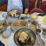 공주 맛집/ 춘산 메밀꽃/ 막국수와 녹두빈대떡, 떡만두국