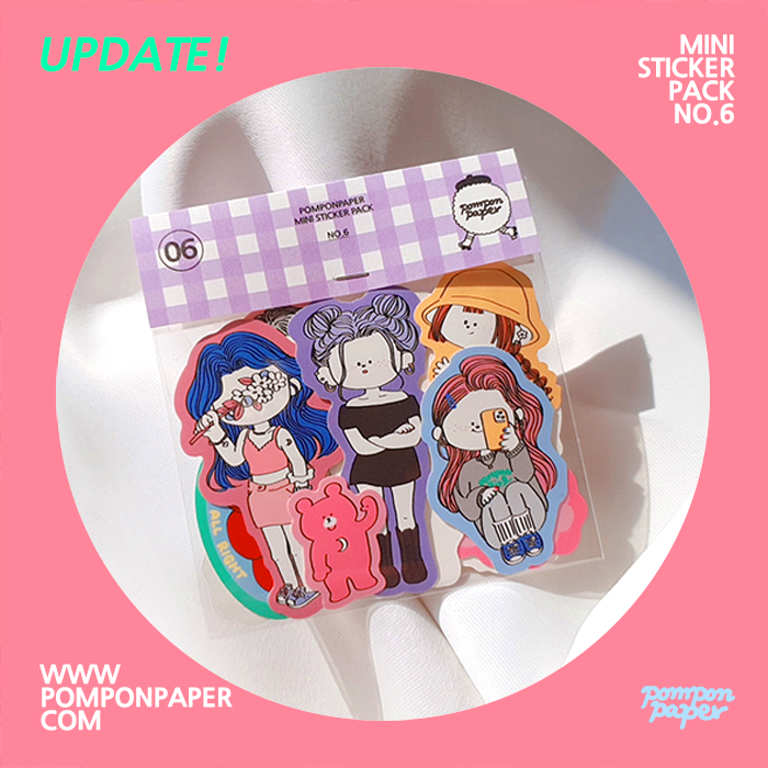 MINI STICKER PACK NO.6 : 네이버 블로그