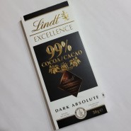 린트 엑셀런스 (Lindt Excellence) 카카오 99% 다크 초콜릿