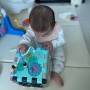 7개월 아기 장난감 선물 하베브릭스 6in1 변신큐브, 이모 뿌듯하게 엄청 좋아함^^