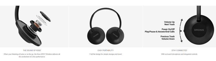드디어 정식수입! KOSS KPH7 Wireless! 개봉 및 사용기! : 네이버 블로그