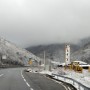 눈 내린 봄날 3~19번 국도(문경~원주)