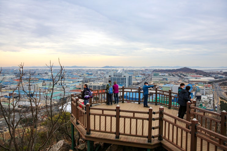시흥 옥구공원 정상 옥구정에서 보는 멋진풍경