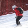 스키 착용한지 8년차 총일수 쉰다섯째가되는날 훈련 사진 몇장 1