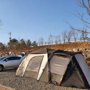 경기도 향남오토캠핑장 : 3인가족 동계 캠핑