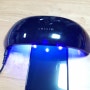 깨진 휴대폰 핸드폰 액정 셀프수리. UV 액상 접착제 자가수리