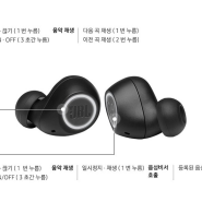 매력적인 베이스, 매력적인 디자인, JBL FREE 2 블루투스 이어폰