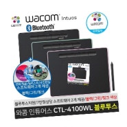 [와콤] 와콤타블렛 CTL-4100WL 블루투스 기본탑재 2가지소프트웨어증정 타블렛, 3.CTL-4100WL 블루투스/핑크, 소프트웨어 2개증정 (추천 상품) 구매 공유