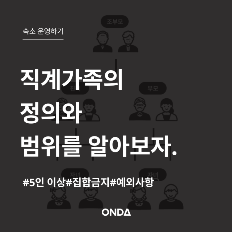 직계가족의 정의와 범위를 알아보자 #5인 이상#집합금지#예외사항 : 네이버 블로그