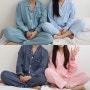 봄잠옷 커플 잠옷세트 파자마파티 신혼부부 선물로도 추천해요 :)