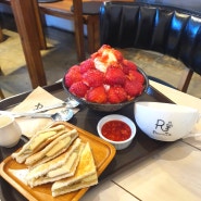 중리동 카페 라니에 딸기빙수 꿀맛 : 배달, 방문 다~해봄