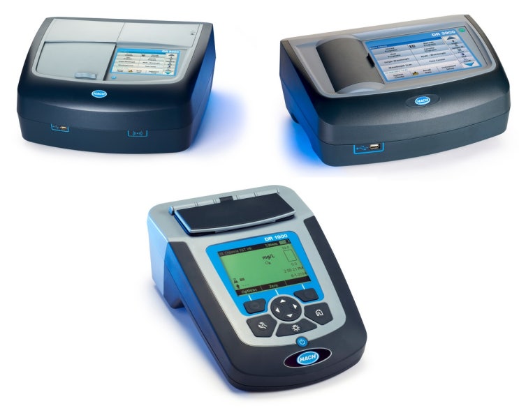 HACH DR6000 DR3900 DR1900 UV VIS Spectrophotomter 하크 분광광도계 흡광광도계 수질 분석기