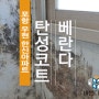 포항 우현한신아파트 베란다 누수, 곰팡이는 탄성코트로!!(혐오주의)