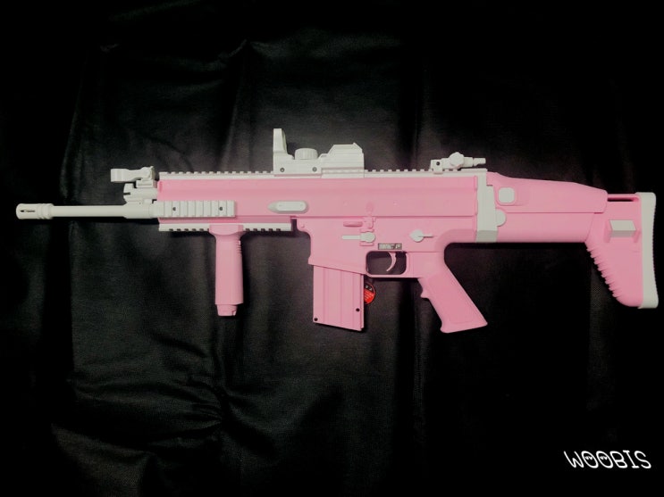 아카데미 FN SCAR 스카 전동건 핑크에디션 PINK EDITION 에어건 리뷰 : 네이버 블로그