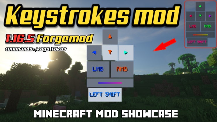 Keystrokes Mod