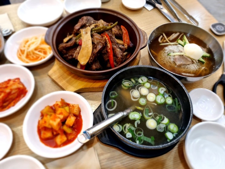 [마곡동맛집] 강남면옥 마곡점 갈비찜 함흥냉면 찐만두♡ 네이버 블로그