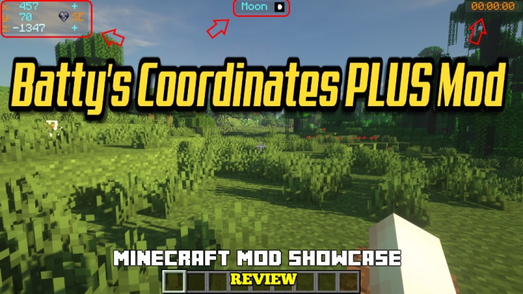 [모드][1.19.2][Forge] 좌표 플러스와 스톱워치 (Batty's Coordinates PLUS mod) : 네이버 블로그