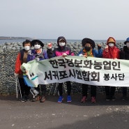 한국정보화농업인 서귀포시연합회. (봉사활동 ) -선식이네 귤점빵