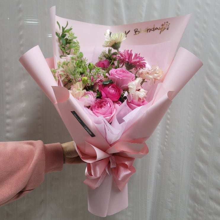 아내 생일 선물로 주문 주신 생일 꽃다발 네이버 블로그