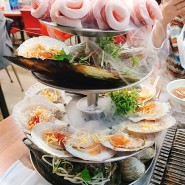 부산 광안리 맛집 풍성갈비 조개구이 식당