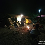 [괴산 모래재캠핑장] 우리들의 다섯번째 캠핑 - 우리들의 최애캠핑장 2020.7.11