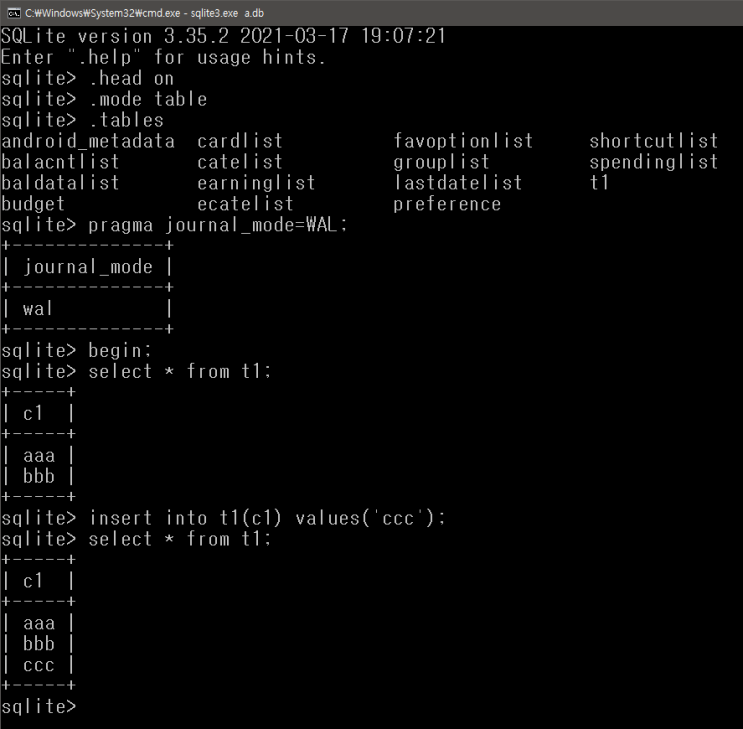 SQLite 저널 모드 #6 - WAL : 네이버 블로그