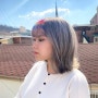 앞머리 레인보우 컬러디자인 by 하린실장
