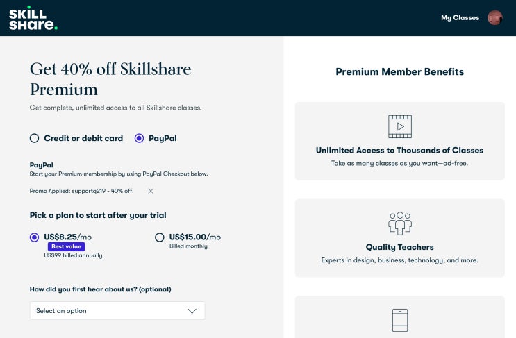 skillshare스킬쉐어 무료로 이용하는 법 : 네이버 블로그