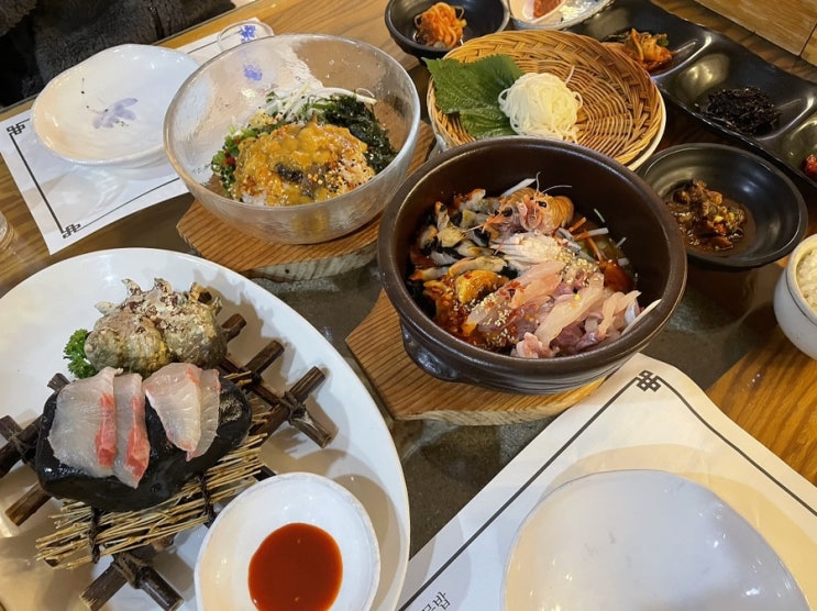 제주공항맛집:) 또 가고싶은 제주해물밥