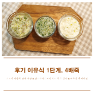 [후기이유식] 소고기 시금치 양파 계란 무른밥 & 닭고기 아스파라거스 감자 치즈 리조또 & 대구살 무 비타민 무른밥 (냄비이유식)