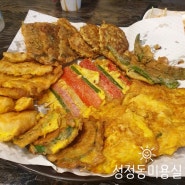 두정동 전맛집,천안 전집.비오는날에는 모듬전에 쏘주한잔~~청춘살롱이 천안 은지집에 다녀왔어요~~!!!!!