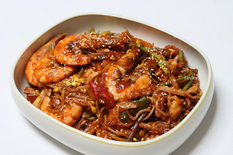 해물찜 레시피 매콤한 새우찜 해물 콩나물찜 만드는 법 : 네이버 블로그