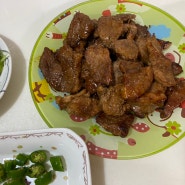 진주 김준호의 대단한갈비 돼지양념구이 맛있네요