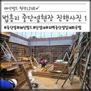 [태성빌드] 파주 법흥리 중단열현장 진행사진 1