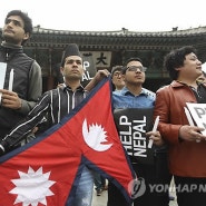 일본생활편 #3 네팔남자들 사이에 홍일점이라니!