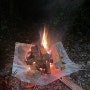 캠핑 불피우기ㅣ쌀겨착화제ㅣ장작착화제와 함께한 손쉬운 장작불붙이기! 불멍 준비물