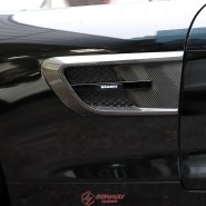 AMG GT 용 브라부스 카본 휀더 어태치먼트와 각종 엠블럼