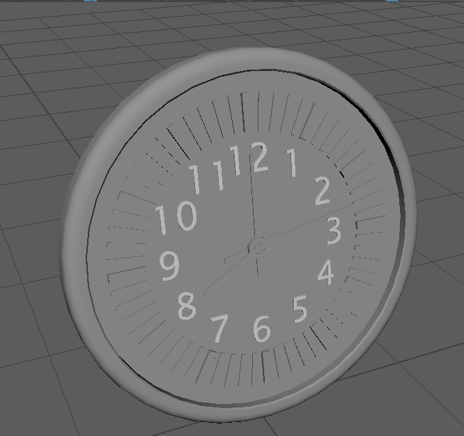 Maya 마야 프로그램 공부 04 Clock, Room 네이버 블로그