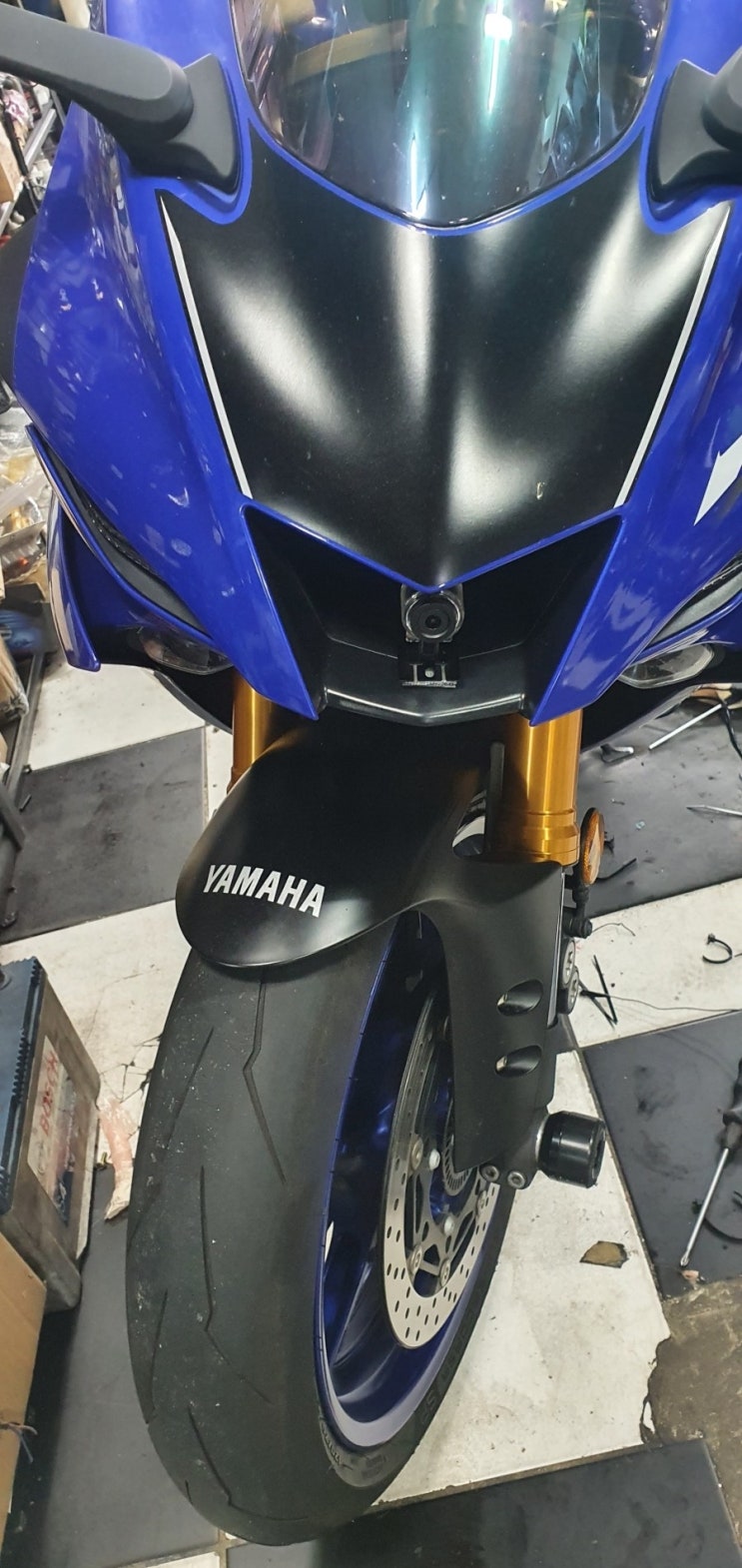 [부천RPM바이크] YAMAHA R6 블랙박스작업사진 : 네이버 블로그