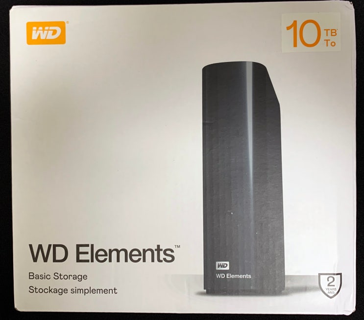 [USB/HDD] Western Digital Elements Desktop 10TB 「WD101EDBZ」 : 네이버 블로그