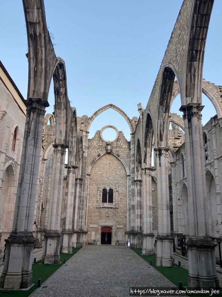 2020. 12. 28 리스본 여행 - 카르모 수도원 (Carmo Convent), 리스본 시내 뷰 ....