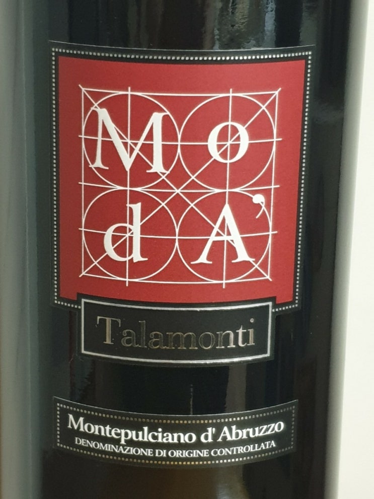 [이탈리아 와인] 탈라몬티, 모다 몬테풀치아노 다부르쪼 (Talamonti, Moda Montepulciano d’Abruzzo ...