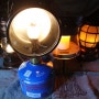 캠핑용 디바디바 불판으로 유명한 그릴랜드 감성 캠핑용 가스랜턴 비치온과 가을 캠핑