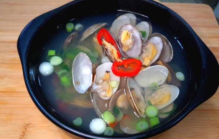 조개탕 끓이는법 10분컷 바지락 조개탕 맛집 요리 황금레시피 해장국 : 네이버 블로그