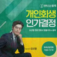 개인회생 인가결정 사례를 참고하여