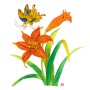 민화 배우기 : 꽃과 나비, 화접도 그리기
